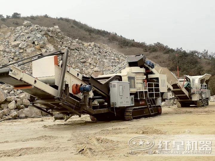 建筑垃圾破碎現(xiàn)場，選好設(shè)備收益更高